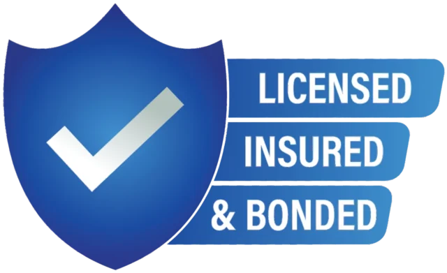 Licensed, insured and bonded